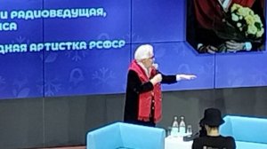 Анна Шатилова пришла на наше мероприятие.