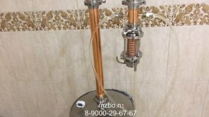 Медный холодильник Димрота (полнопроходной) Перегонк?