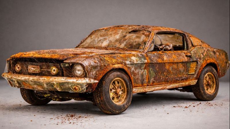 Реставрация Модели Ford Mustang GTA 1967 смотреть онлайн