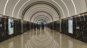 Станция Путиловская, шестая Красносельско-Калининская линия метро Петербурга. Первый день работы.