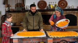 Семейный Рецепт - Тыквенные Манты 🌾