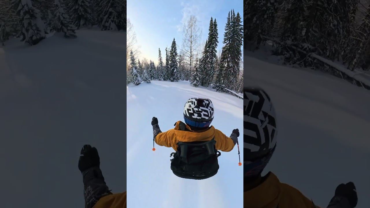 Где найти снег для фрирайда даже через 3 дня после снегопада? #лыжи #сноуборд #шерегеш # фрирайд смотреть онлайн