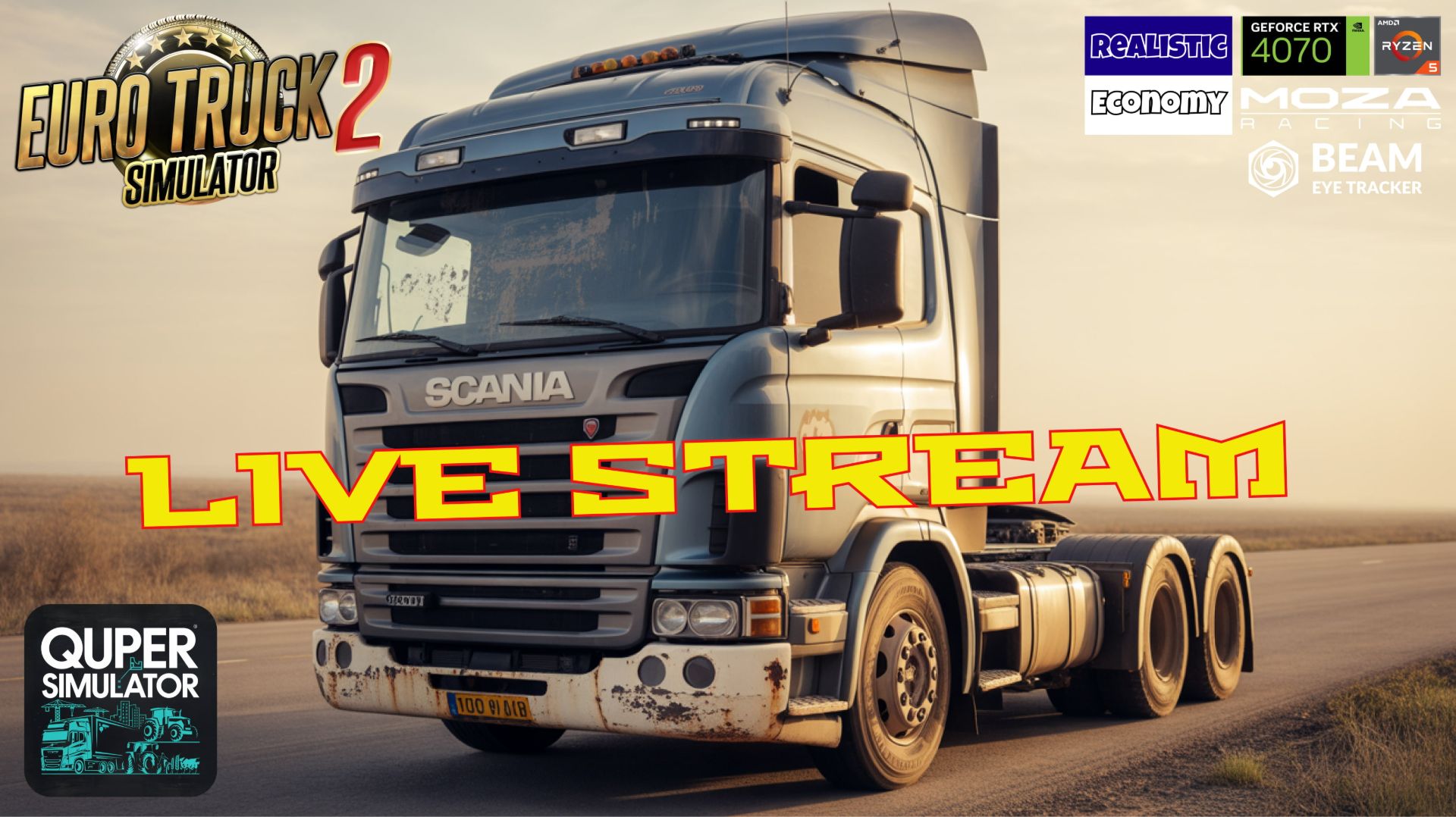 ATS | ETS2 | Просто расслабляемся, катаемся! смотреть онлайн