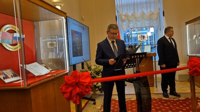 Открытие выставки к 25-летию Союзного государства (3) смотреть онлайн