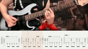 Ratt - Round and Round Cover (Табулатура) Guitar Tutorial TABS