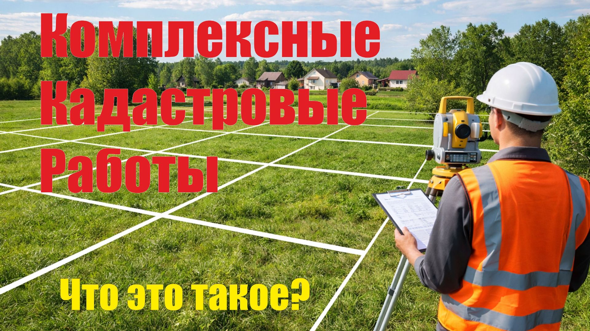 Комплексные кадастровые работы. Что это такое? смотреть онлайн