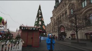 Идеальная рождественская Москва прогулка по Красной площади 2026 🎄🌟