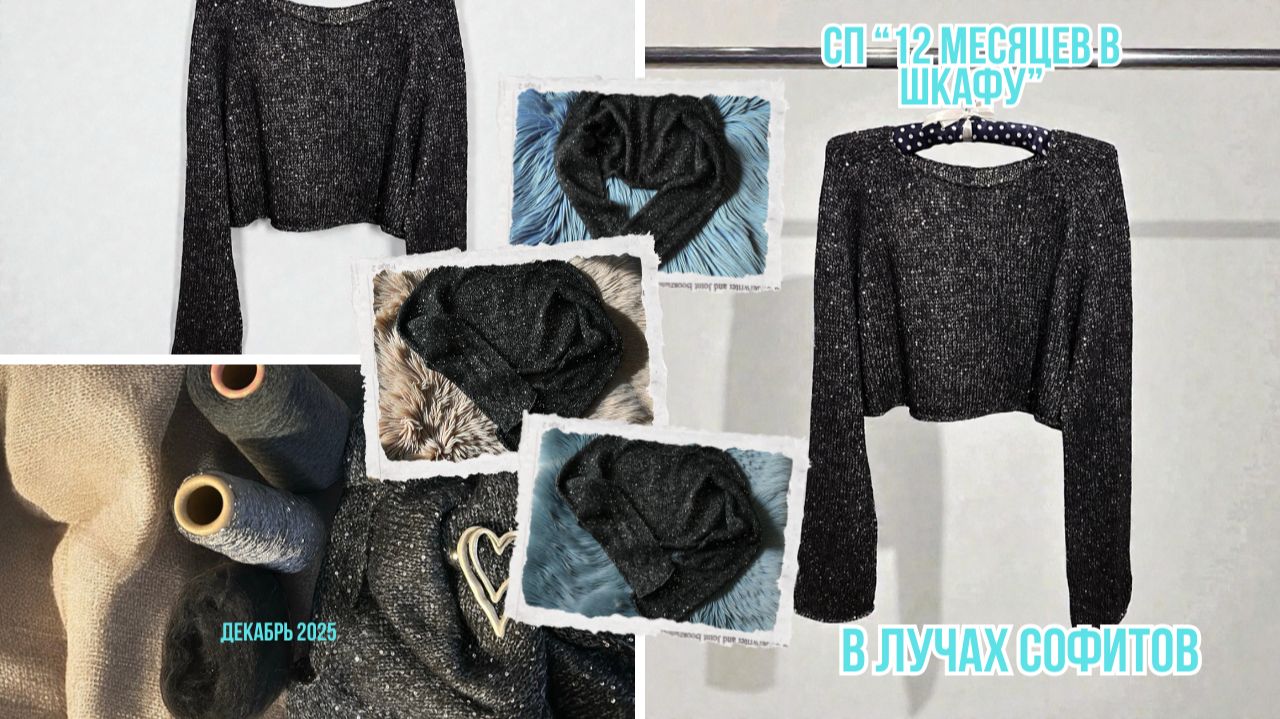 СОВМЕСТНЫЙ ПРОЕКТ 12 МЕСЯЦЕВ В ШКАФУ. ДЕКАБРЬ. В ЛУЧАХ СОФИТОВ.
