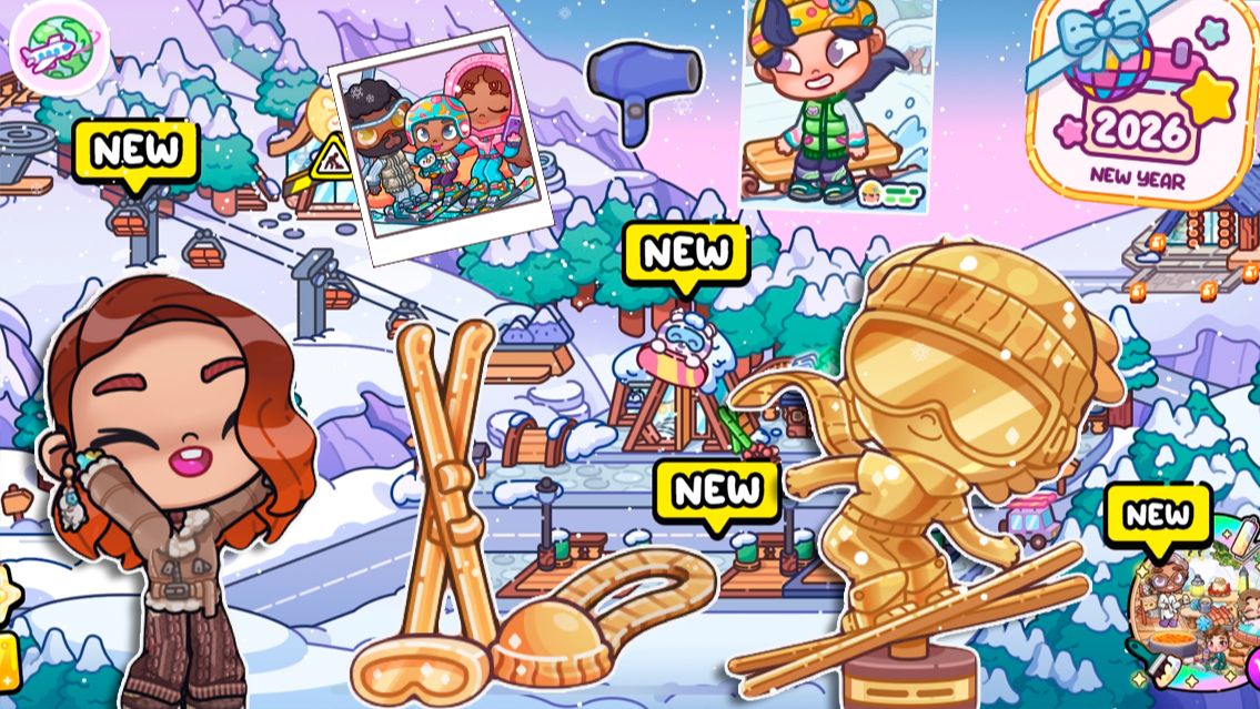 Секреты зимних локаций в Аватар Ворлд 🎿 Разгадываем Новые Секреты смотреть онлайн