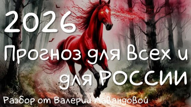ПРОГНОЗ для всего мира и РОССИИ на 2026 год от Валерии Лавандовой смотреть онлайн