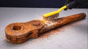 Реставрация 80-летнего Реверсивного Шестигранного Трещоточного Ключа