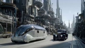 Футуристический город будущего