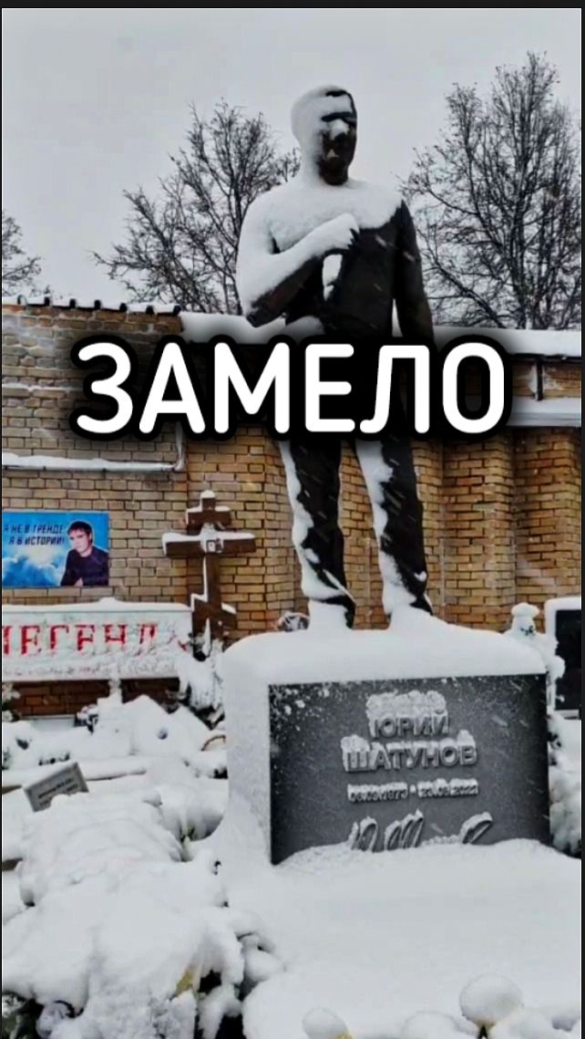 Снежное покрывало: последнее пристанище Юрия Шатунова #shorts #шатунов #белыерозы #ласковыймай смотреть онлайн
