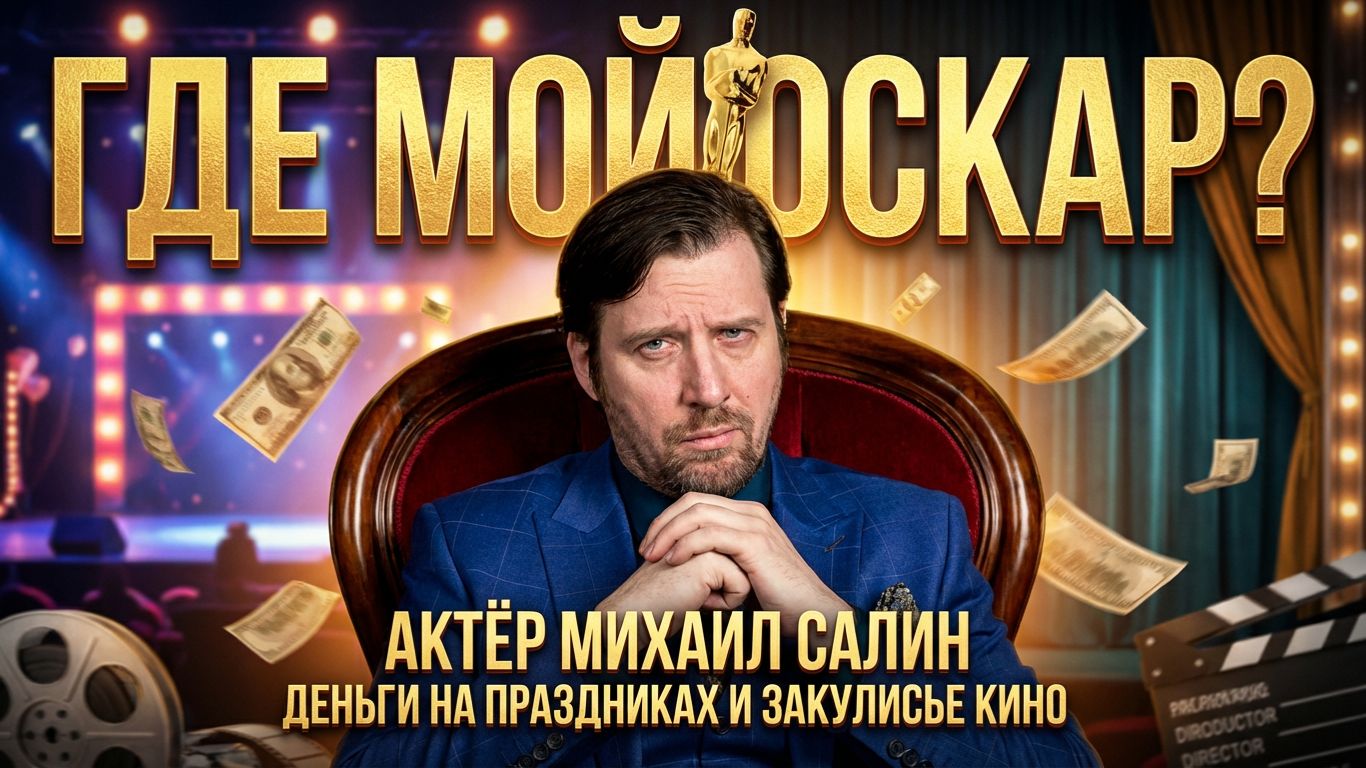 Где мой Оскар? Актёр Михаил Салин — деньги на праздниках и закулисье кино