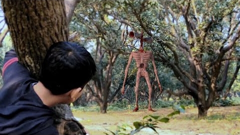 Сиреноголовый в реальной жизни. Встретился лицом к лицу с монстром смотреть онлайн