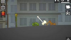 Анимация про игру Зелёный Человечек или Melon Sandbox создавал сам