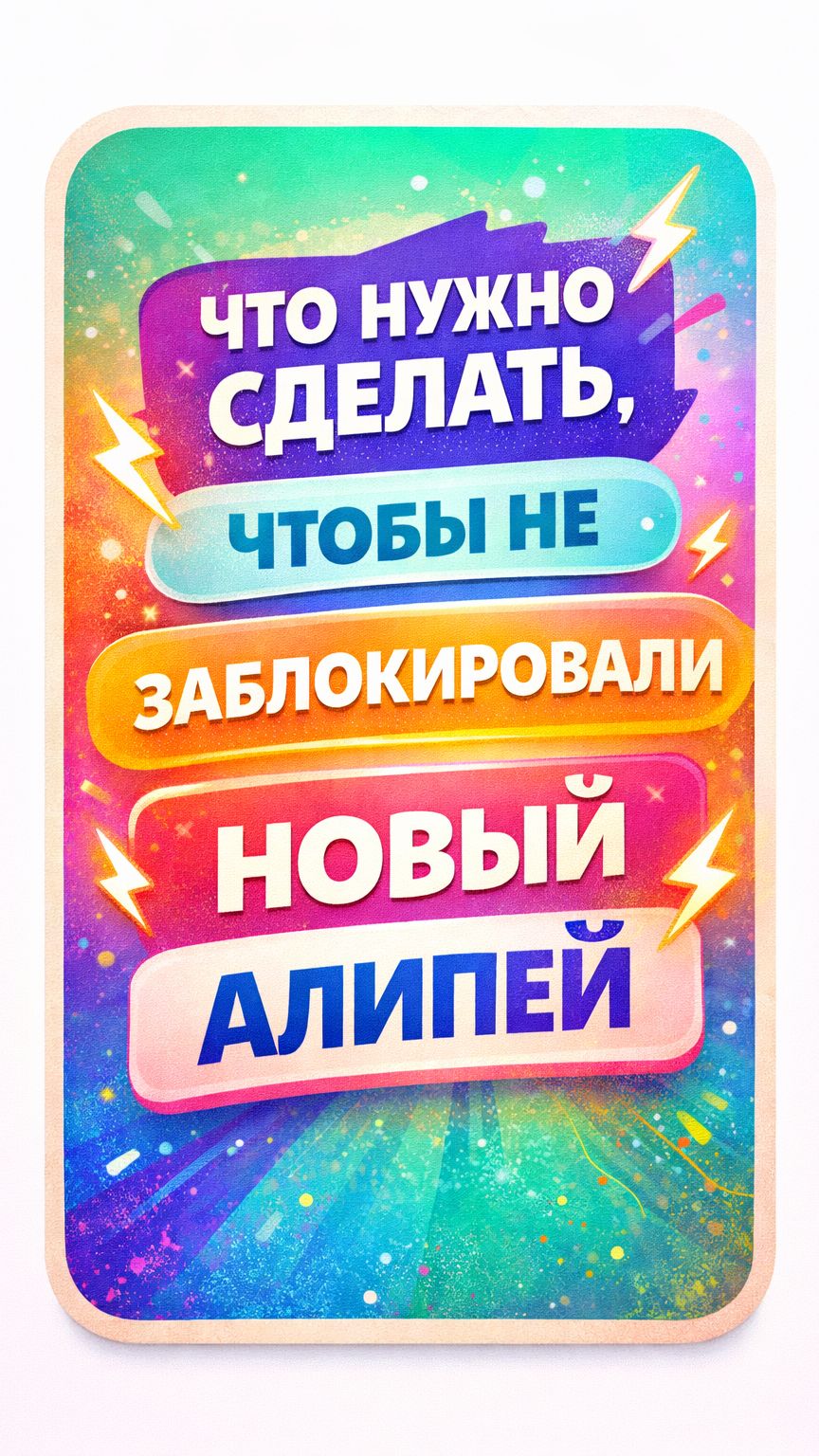 Что нужно сделать, чтобы не заблокировали новый Алипей смотреть онлайн