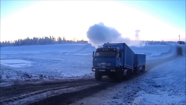 Дороги Севера..Всем водилам здоровья и удачи в дороге. смотреть онлайн