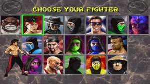 Mortal Kombat 2 Remake SEGA Genesis 01 Liu Kang