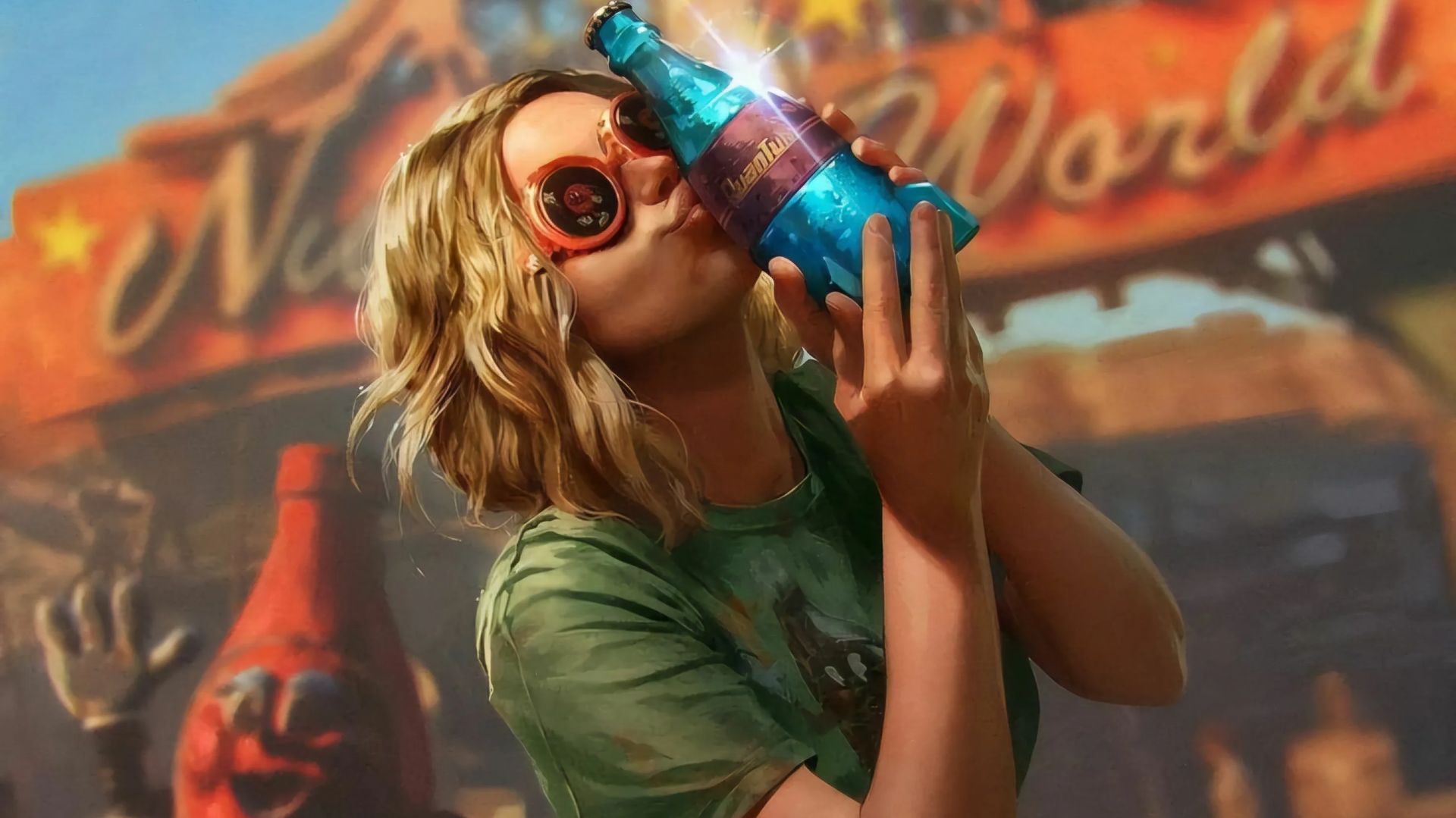 Fallout New Vegas - Нейросетевой трейлер в стиле 1960-х смотреть онлайн