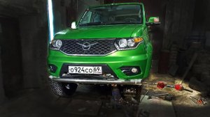 Таинственное недомогание Нового УАЗ Патриот. Старт стройки Пушки Игрушки.