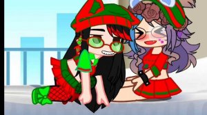 Щекотка гача, новогодняя щекотка