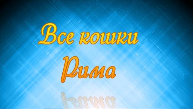Все кошки Рима смотреть онлайн