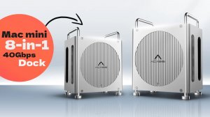 Док-станция для Mac mini M4 со скоростью 40 Гбит/с