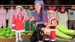 Собираю зеленые тыквы и покупаю одежду для детей. Простой день Дуонг и детей