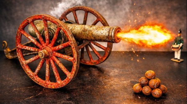 Реставрация Игрушечной Пушки 1920-х