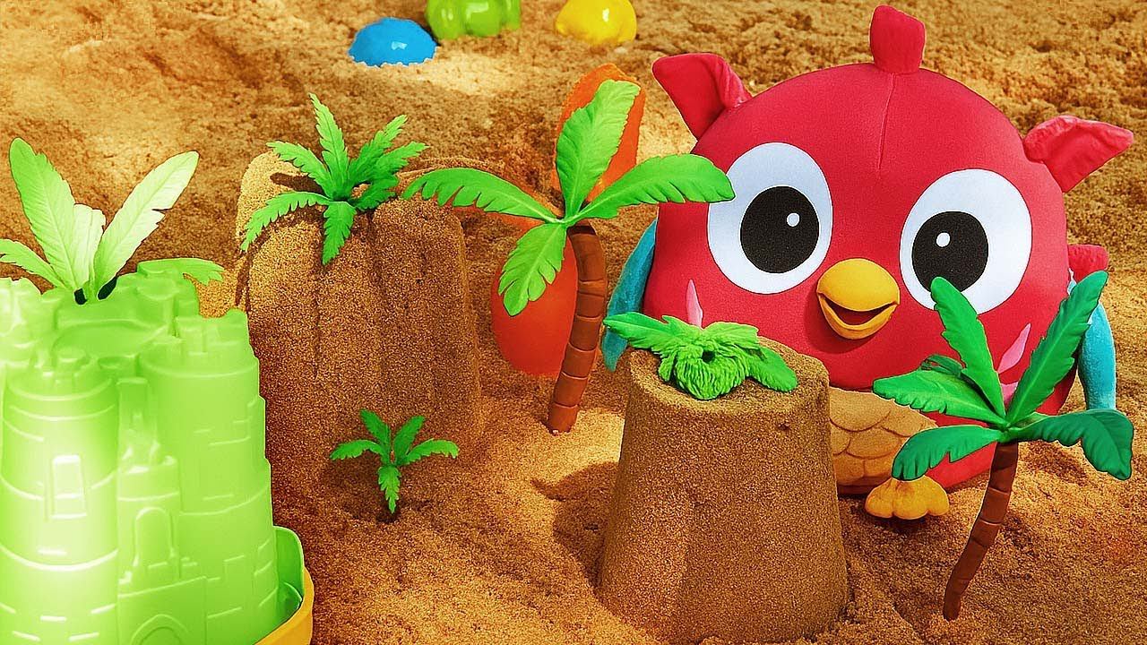 Хоп Хоп строит песочный город: от пчёлки до замка! 🏰 смотреть онлайн