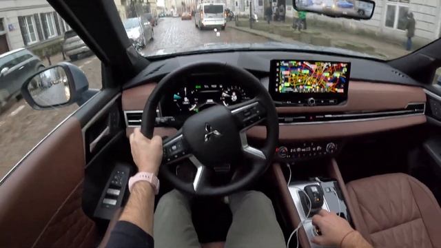 Mitsubishi Outlander PHEV [2025, 306 л.с.] POV Test Drive смотреть онлайн