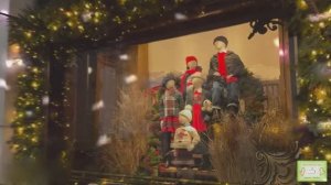 🇬🇧 Рождественская прогулка под дождем по Лондону в формате 4K