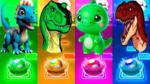 Coffin Dance Динозавры 271 уровень - Мультики про Динозавров | МУЛЬТФИЛЬМЫ ДИНОЗАВРЫ в Tiles Hop