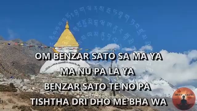 100-слоговая мантра Ваджрасаттвы. смотреть онлайн