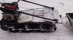 Мотобуксировщик своими руками часть 1