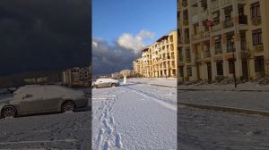 В ЖК Кипарис в Сукко пришла зима. 27 декабря 2025 года.