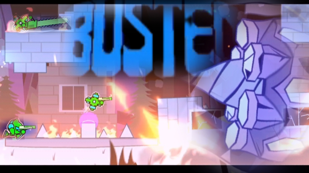 Busted by Whirl в geometry dash смотреть онлайн