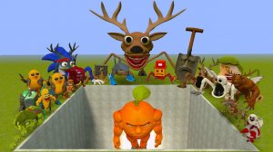 ALL NEW CURSED ITALIAN BRAINROT vs GIANT PIT with RANDOM MEMES & ORANGE WARRIOR | GMod Battle