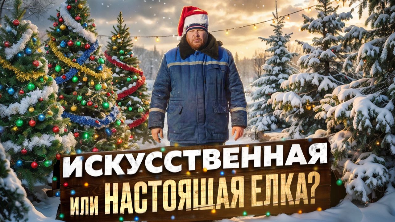 ИСКУССТВЕННАЯ ИЛИ НАСТОЯЩАЯ ЁЛКА смотреть онлайн