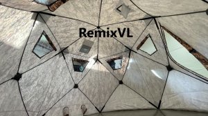 магазин RemixVL: Видео обзор Зимняя туристическая палатка автомат 320*320*200см куб № 2632 A