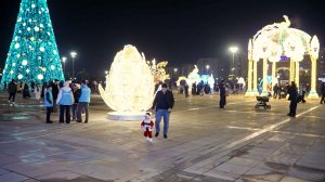 Новогодний Душанбе: как столицу Таджикистана украсили к Новому году