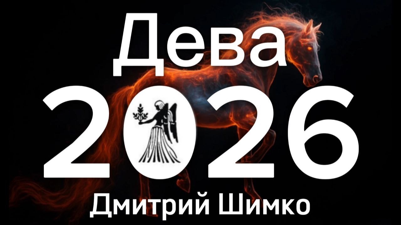 ДЕВА - ГОРОСКОП - 2026 / ДМИТРИЙ ШИМКО