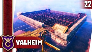 ОГОРОД НА ИСКУССТВЕННОМ ОСТРОВЕ #22 Valheim Прохождение