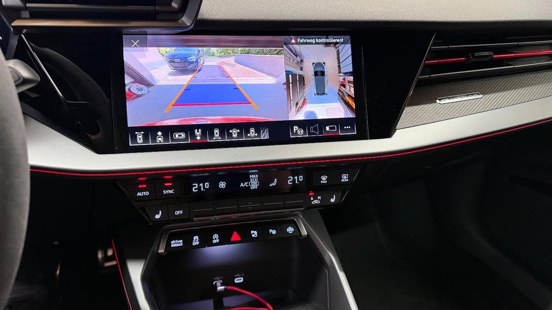 Установка Системы кругового обзора Surround View 360 AUDI RS3 8Y FL Рестайлинг. VAG-UPGRADE.RU смотреть онлайн