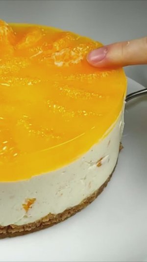 Мандариновый пп чизкейк без выпечки и сахара