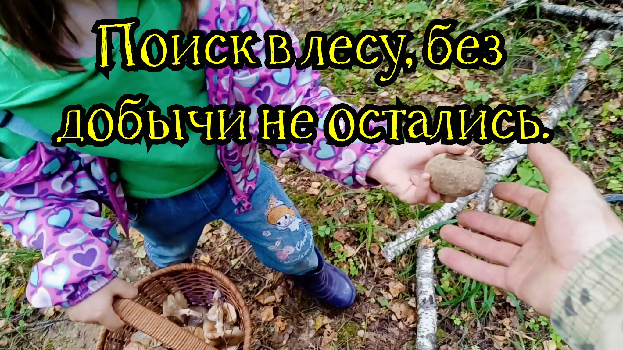 Поиск в лесу, без добычи не остались! смотреть онлайн