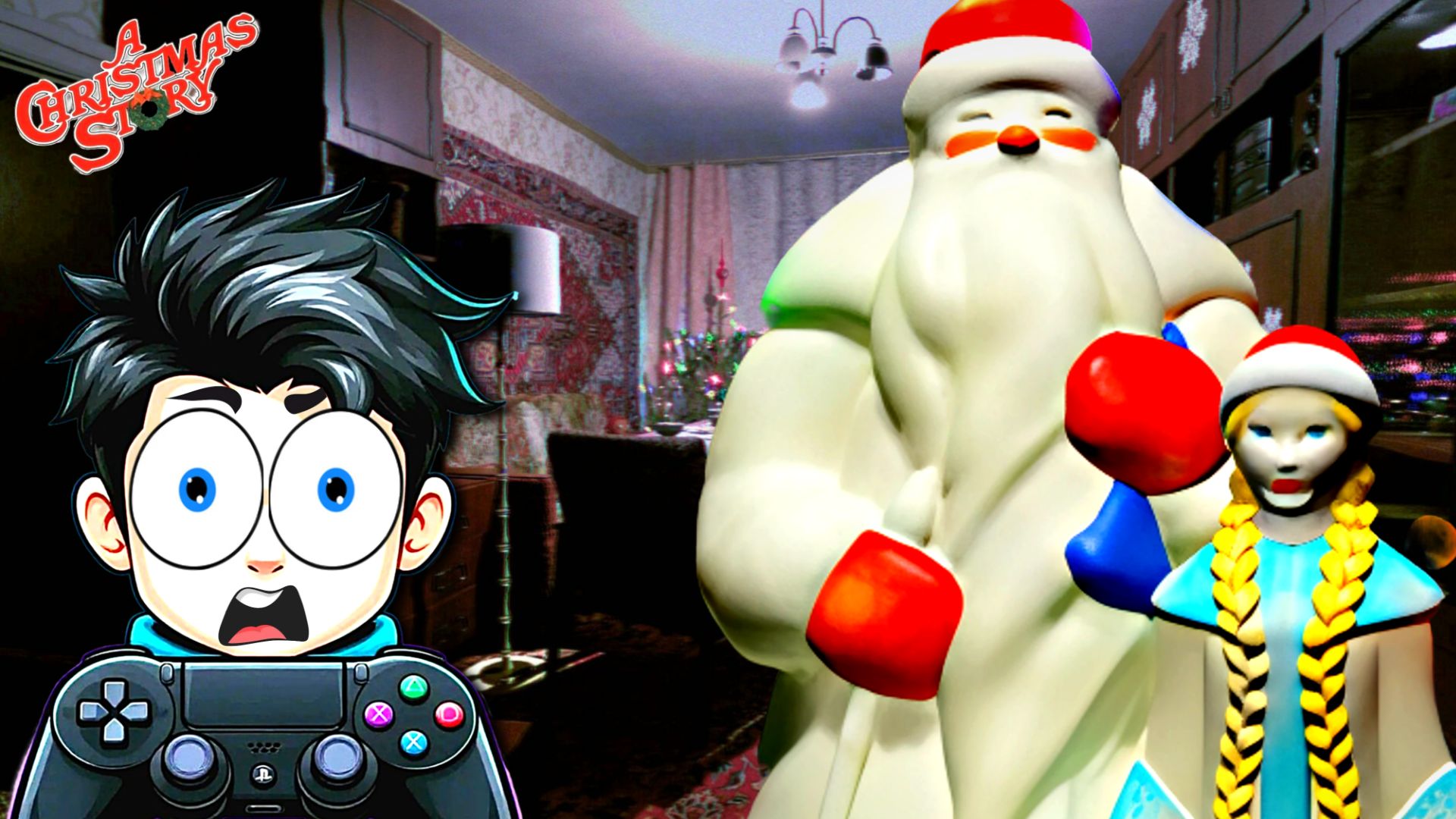 ПУГАЮЩАЯ РОЖДЕСТВЕНСКАЯ ИСТОРИЯ ИЗ ДЕТСТВА ► Christmas Story #1 смотреть онлайн