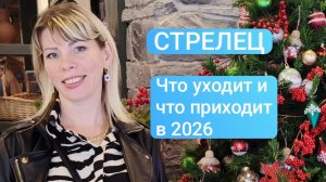 СТРЕЛЕЦ. Что уходит от вас и что приходит в 2026 году.Таро расклад.