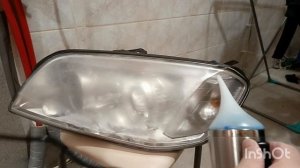 Шлифовка и обработка фары химозой 27.12.25